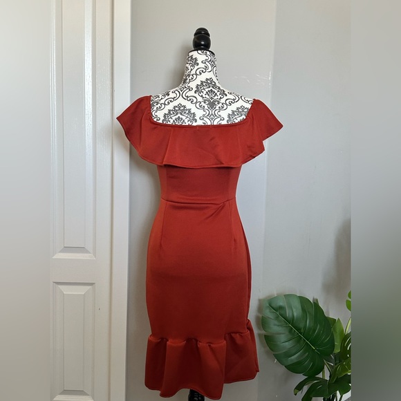 Bright Rusty Dress - Picture 4 of 4